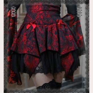 Hades Banquet Gothic Skirt SK by Blood Supply (BSY111)